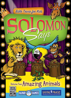 Solomon Says Bible Trivia for Kids Volume 2: Amazing Animals